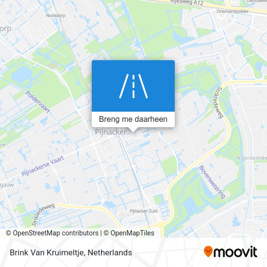 Brink Van Kruimeltje kaart