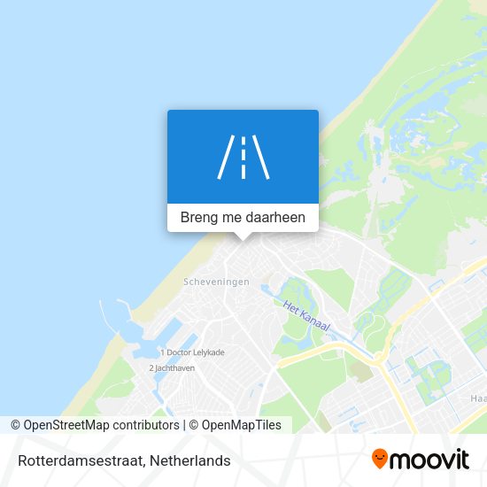 Rotterdamsestraat kaart