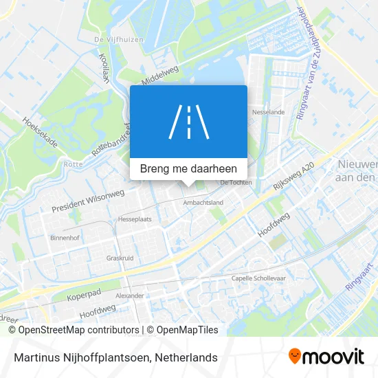 Martinus Nijhoffplantsoen kaart