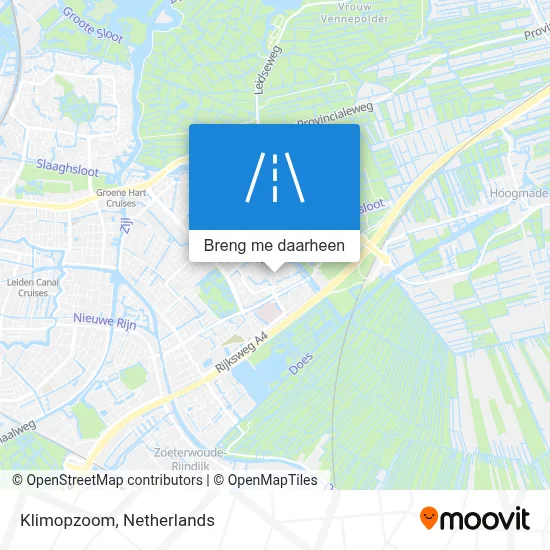 Klimopzoom kaart