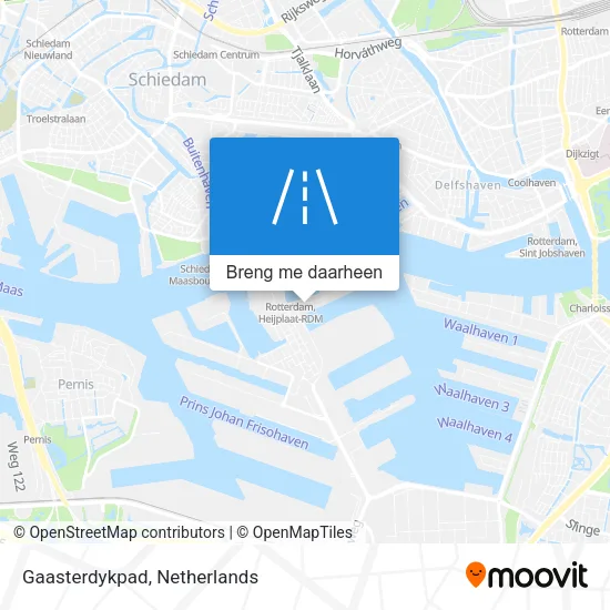 Gaasterdykpad kaart