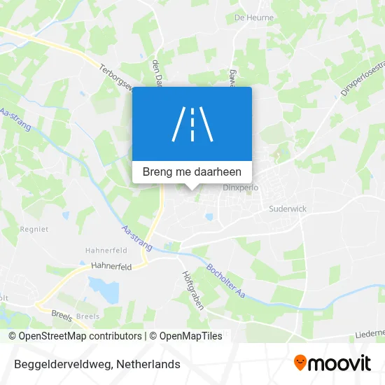 Beggelderveldweg kaart