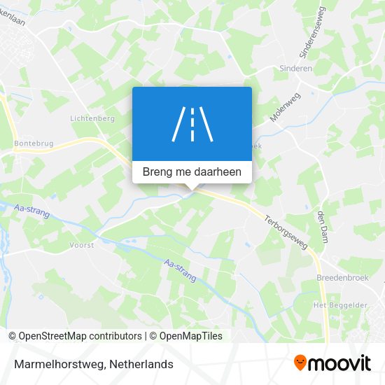 Marmelhorstweg kaart