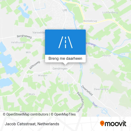 Jacob Catsstraat kaart
