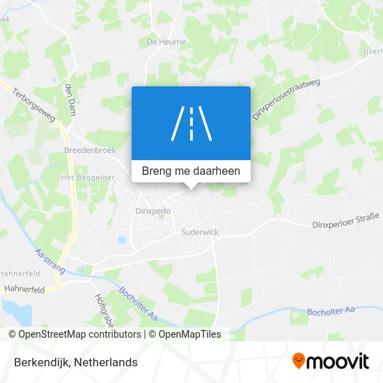 Berkendijk kaart