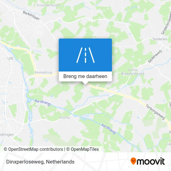 Dinxperloseweg kaart