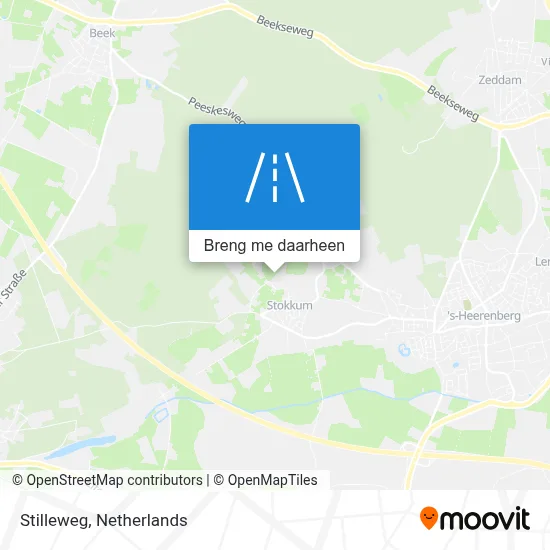 Stilleweg kaart