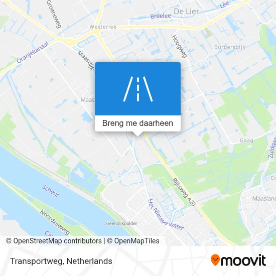Transportweg kaart