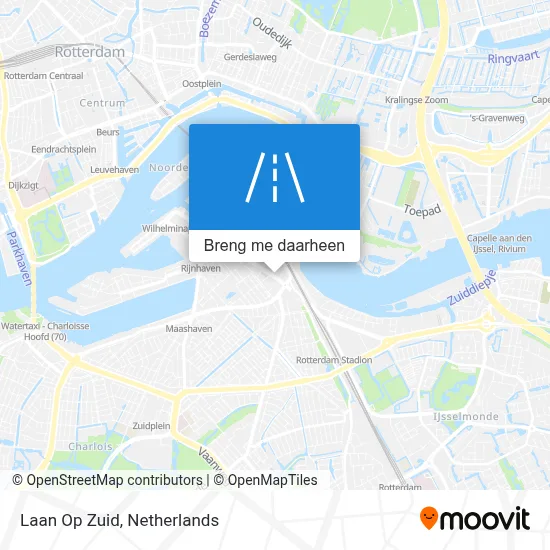 Laan Op Zuid kaart