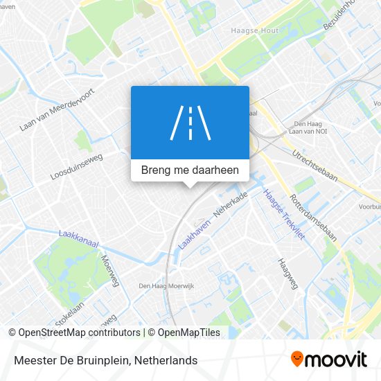 Meester De Bruinplein kaart
