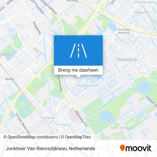 Jonkheer Van Riemsdijklaan kaart