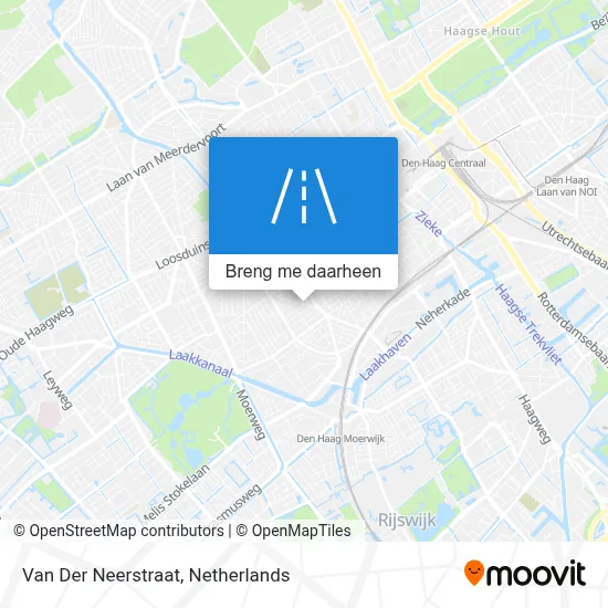 Van Der Neerstraat kaart