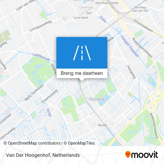 Van Der Hoogenhof kaart