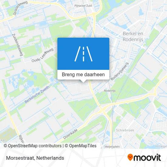 Morsestraat kaart