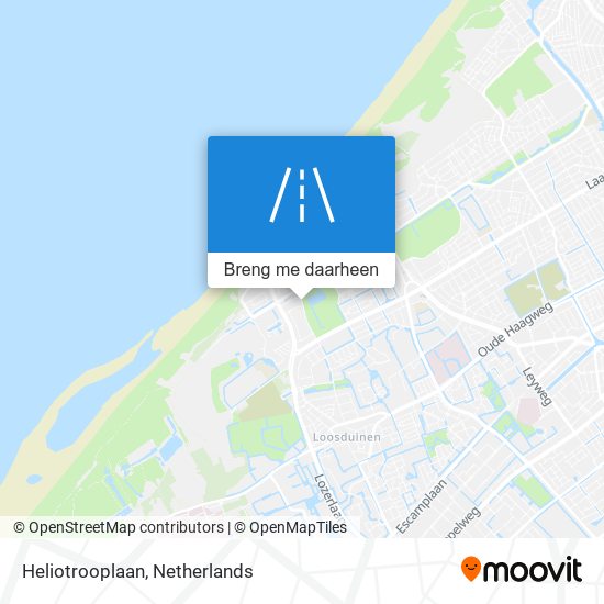 Heliotrooplaan kaart