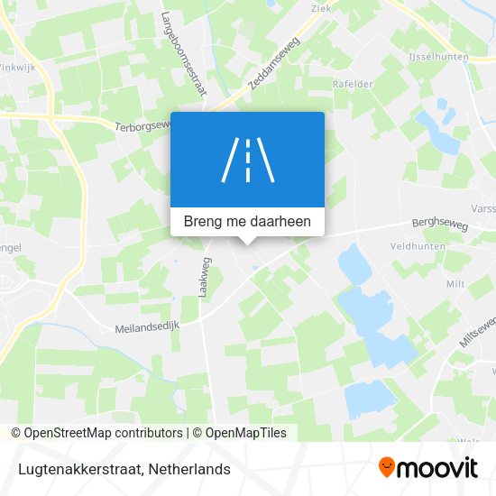 Lugtenakkerstraat kaart