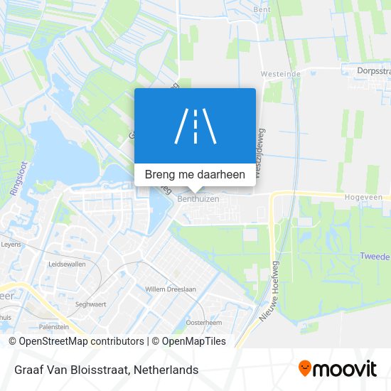 Graaf Van Bloisstraat kaart