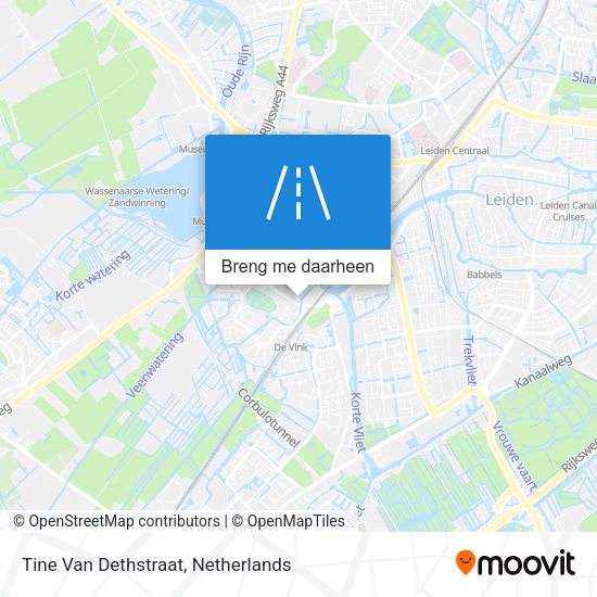 Tine Van Dethstraat kaart
