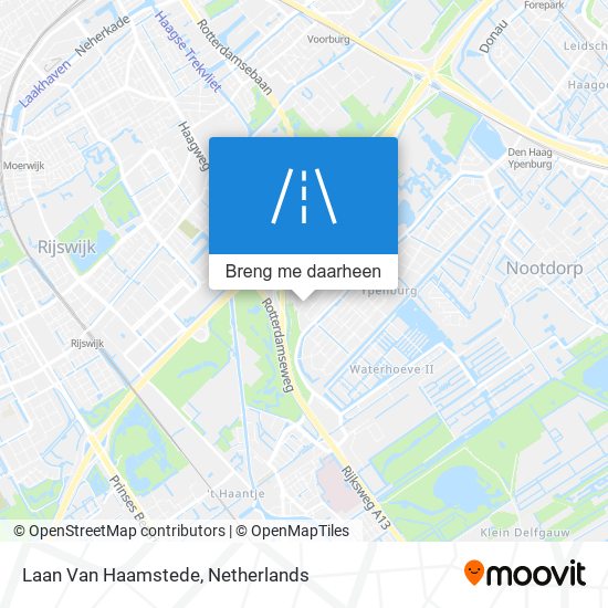 Laan Van Haamstede kaart