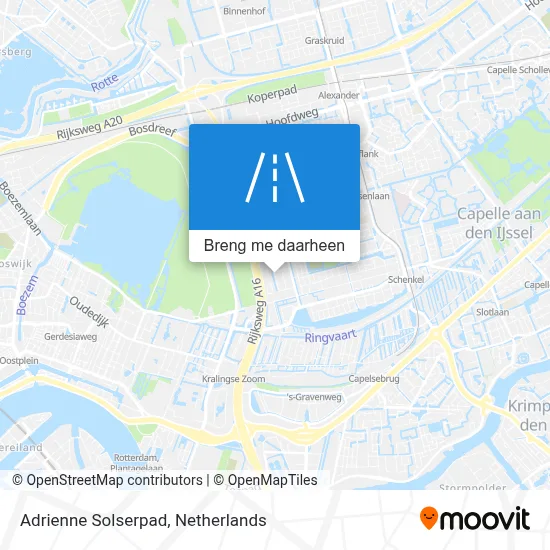 Adrienne Solserpad kaart