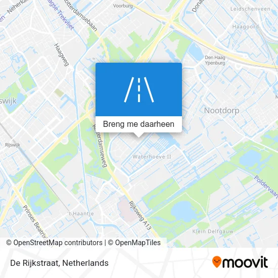 De Rijkstraat kaart