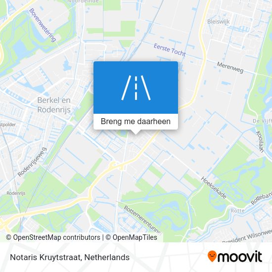 Notaris Kruytstraat kaart