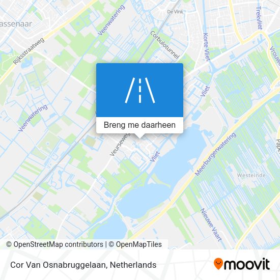 Cor Van Osnabruggelaan kaart