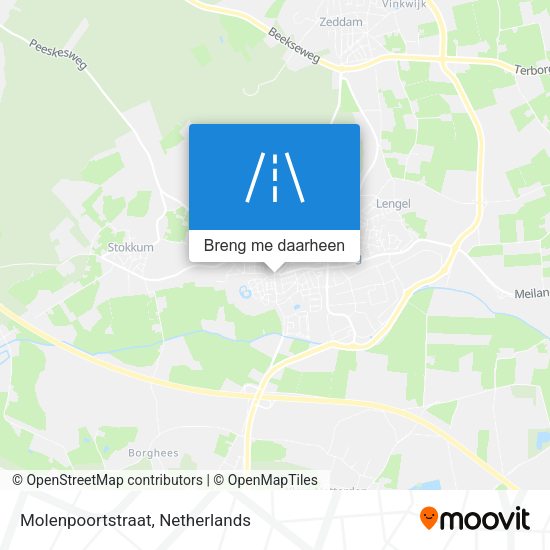 Molenpoortstraat kaart