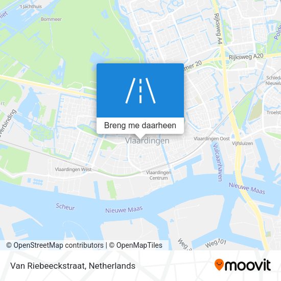 Van Riebeeckstraat kaart