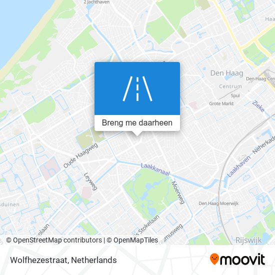 Wolfhezestraat kaart