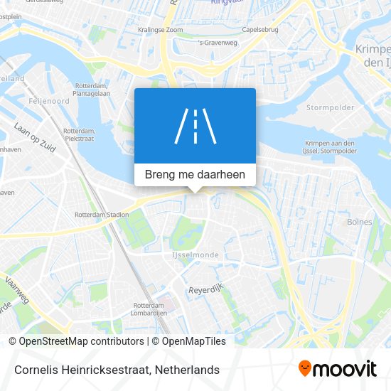 Cornelis Heinricksestraat kaart