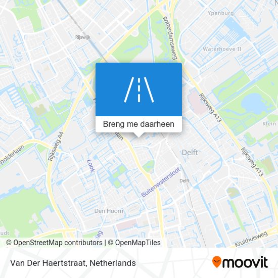 Van Der Haertstraat kaart
