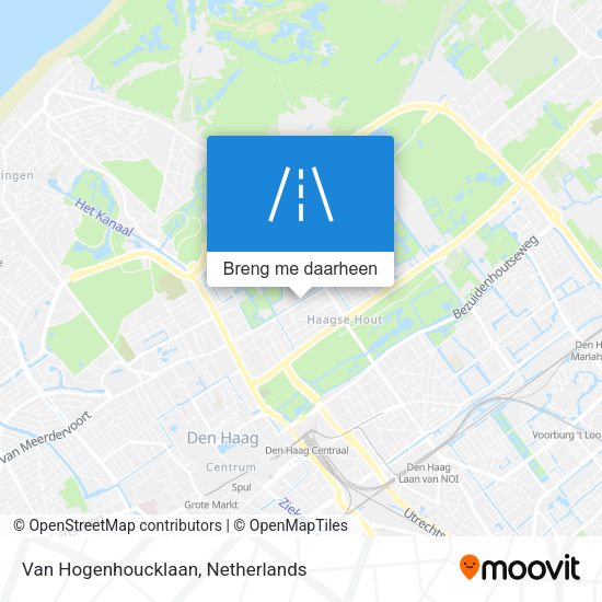 Van Hogenhoucklaan kaart