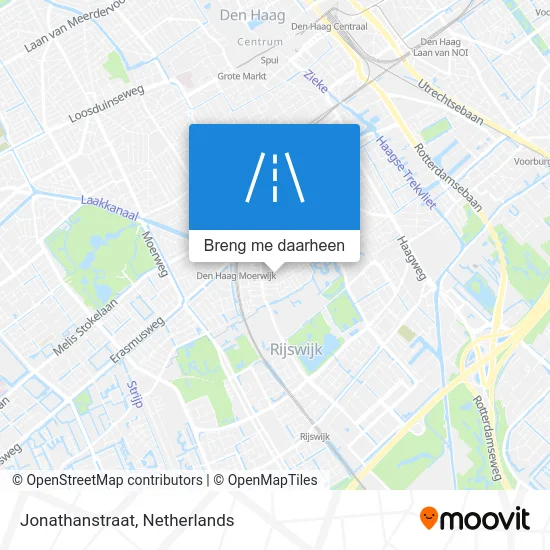 Jonathanstraat kaart