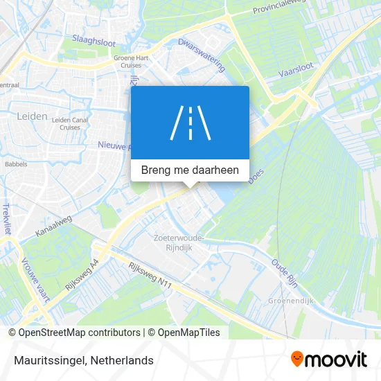 Mauritssingel kaart