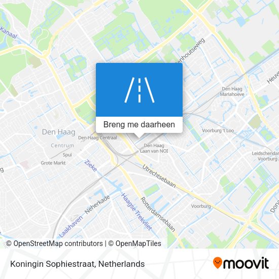 Koningin Sophiestraat kaart