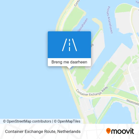 Container Exchange Route kaart