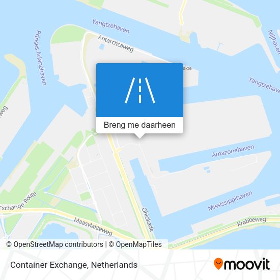 Container Exchange kaart