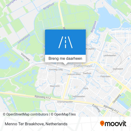 Menno Ter Braakhove kaart