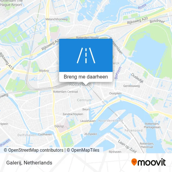 Galerij kaart