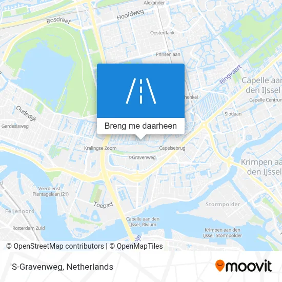 'S-Gravenweg kaart