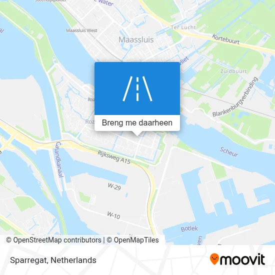 Sparregat kaart