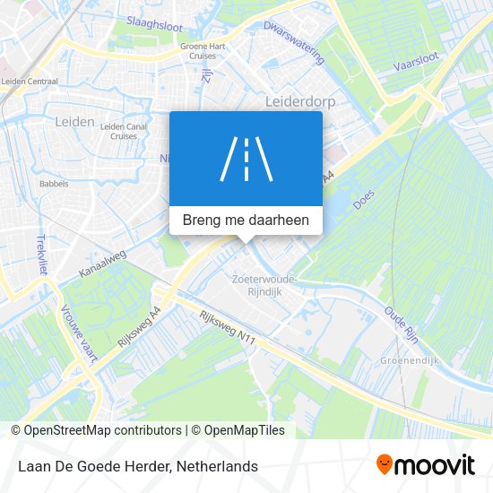 Laan De Goede Herder kaart