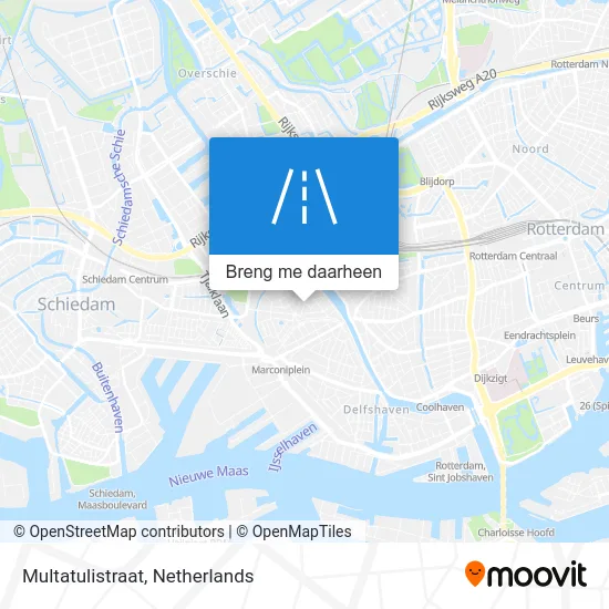 Multatulistraat kaart