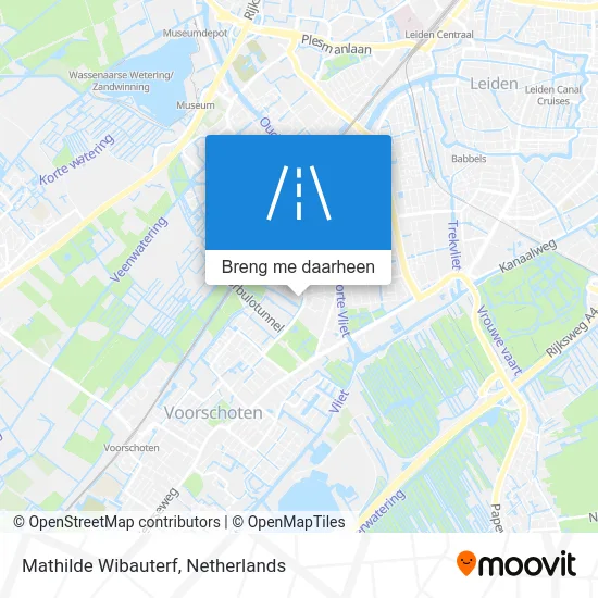 Mathilde Wibauterf kaart