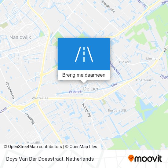 Doys Van Der Doesstraat kaart