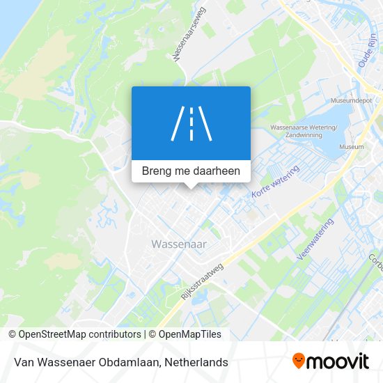 Van Wassenaer Obdamlaan kaart
