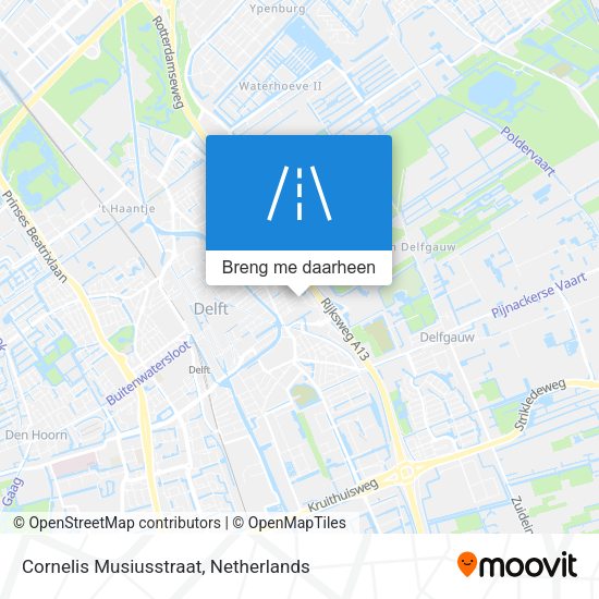 Cornelis Musiusstraat kaart
