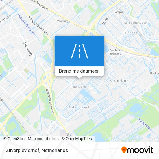 Zilverplevierhof kaart
