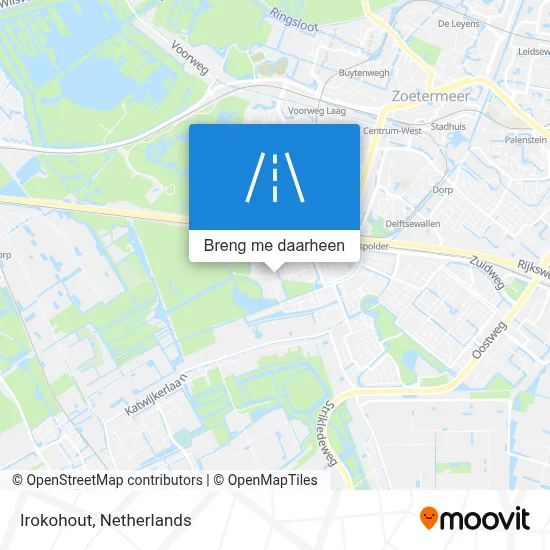Irokohout kaart